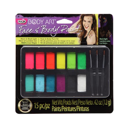 Tulip&#xAE; Body Art&#xAE; Neon Body Paint Kit